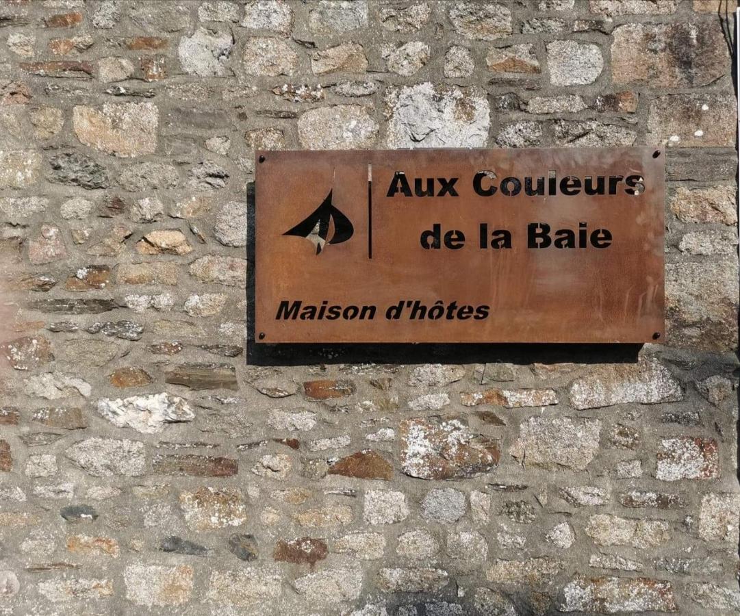 Aux Couleurs De La Baie Hotel Cherrueix Buitenkant foto